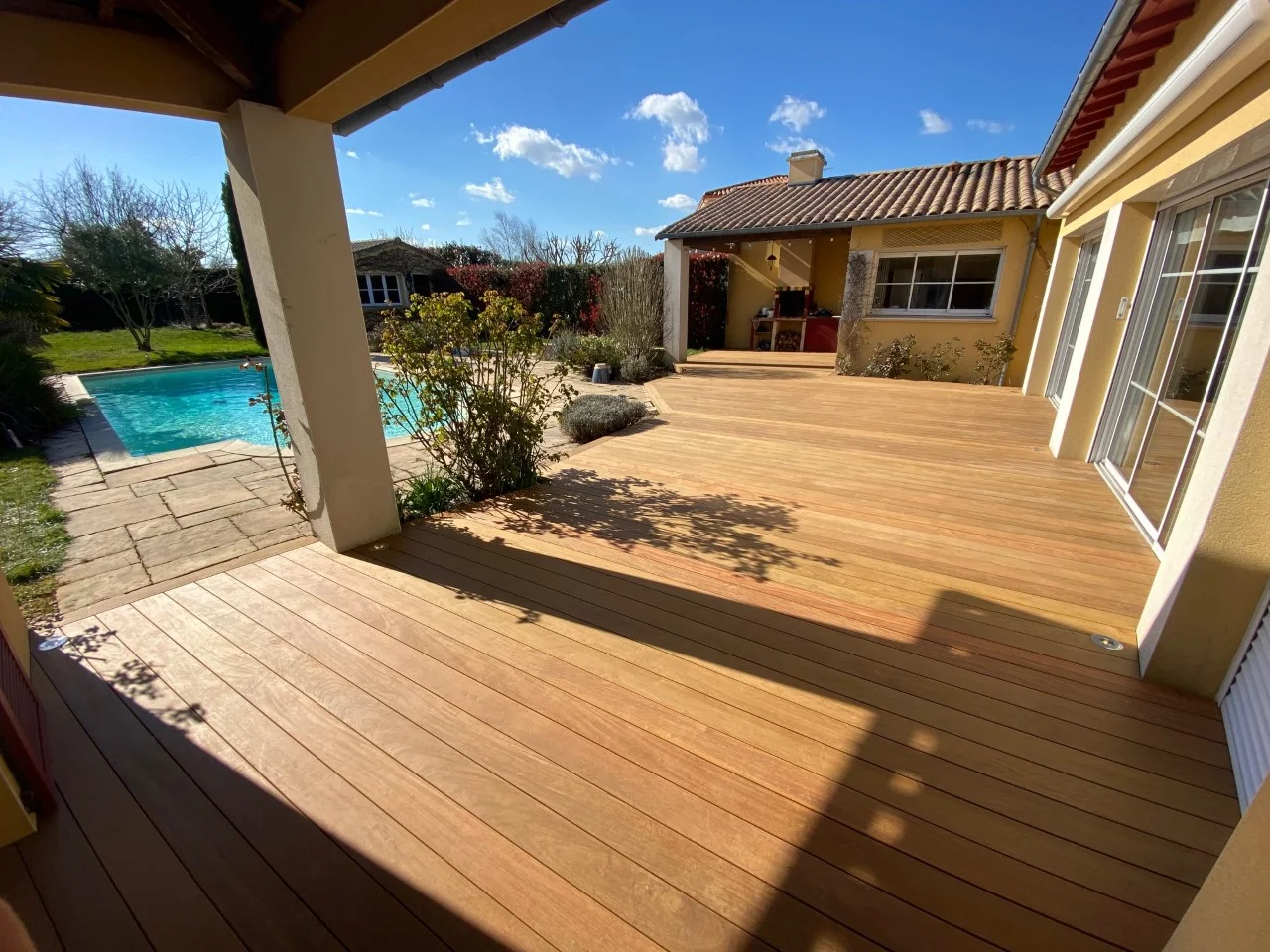 Création terrasse en bois à Nantes